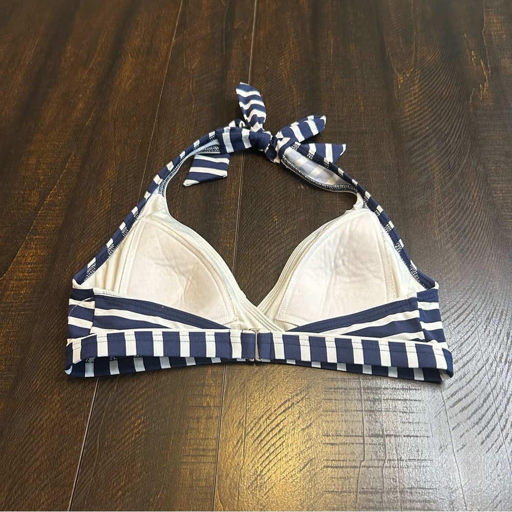 Nautical Striped bikini 3 piece - Picture 9 of 13